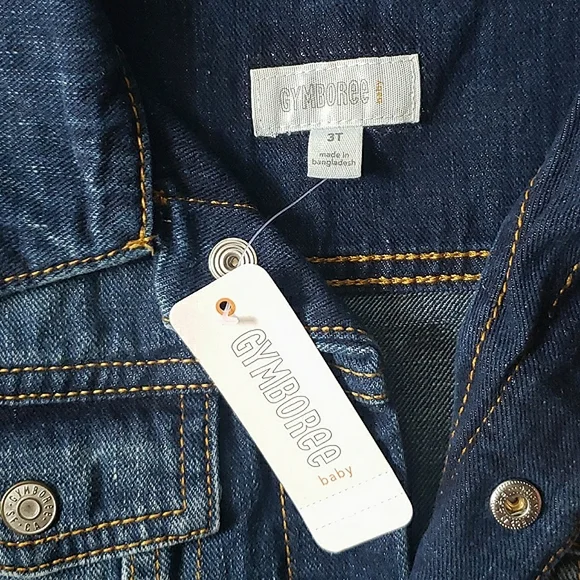 Gymboree Toddler Girls Blue Jean Jacket - Picture 10 of 11
